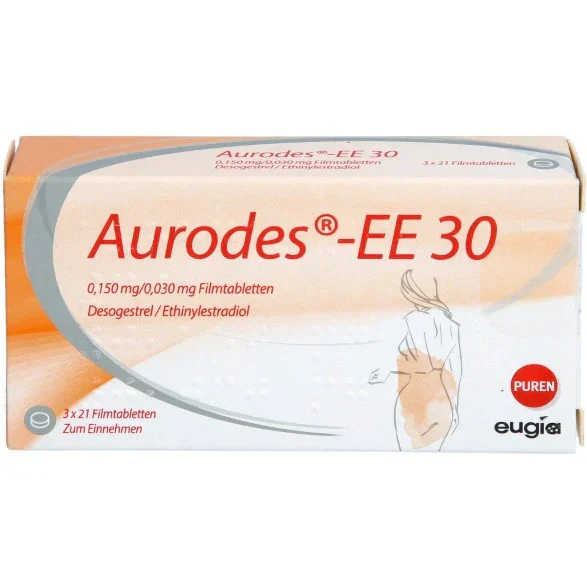 Aurodes Ee30 0.150/0.030mg — Digitales Rezept
