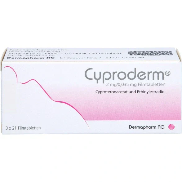 CYPRODERM 2 mg/0.035 mg Filmtabletten — Digitales Rezept