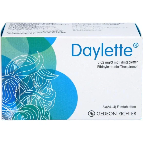 Daylette 0.02mg/3mg — Digitales Rezept