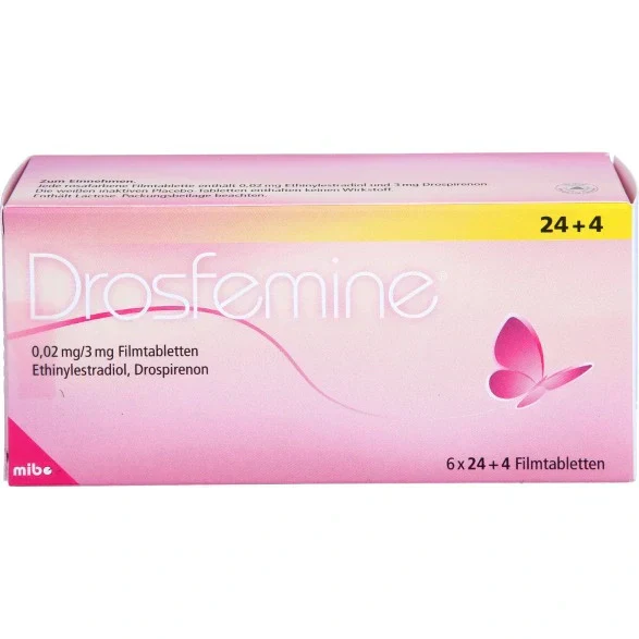 Drosfemine 0.02mg/3mg — Digitales Rezept