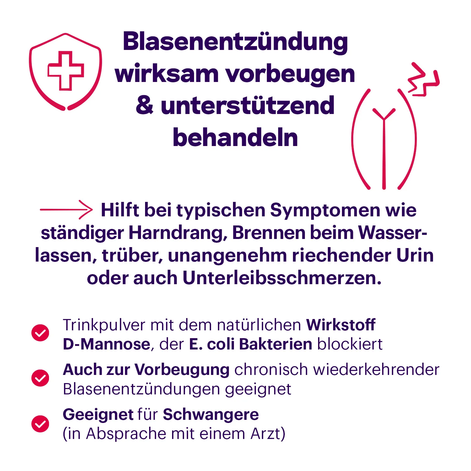 Femannose F mit Preiselbeer-Extrakt und D-Mannose - Image 7