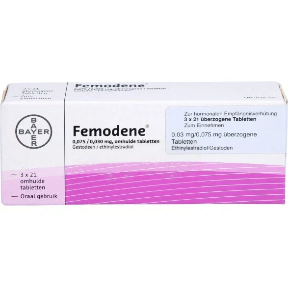 Femodene 0,03 mg/0,075 mg — Digitales Rezept
