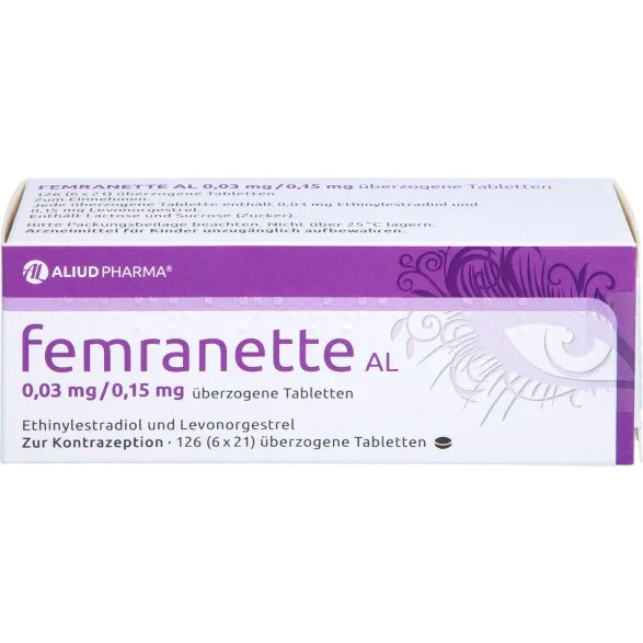 Femranette Al0.03mg/0.15mg — Digitales Rezept