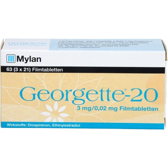 Georgette-20 3mg/0.02mg — Digitales Rezept
