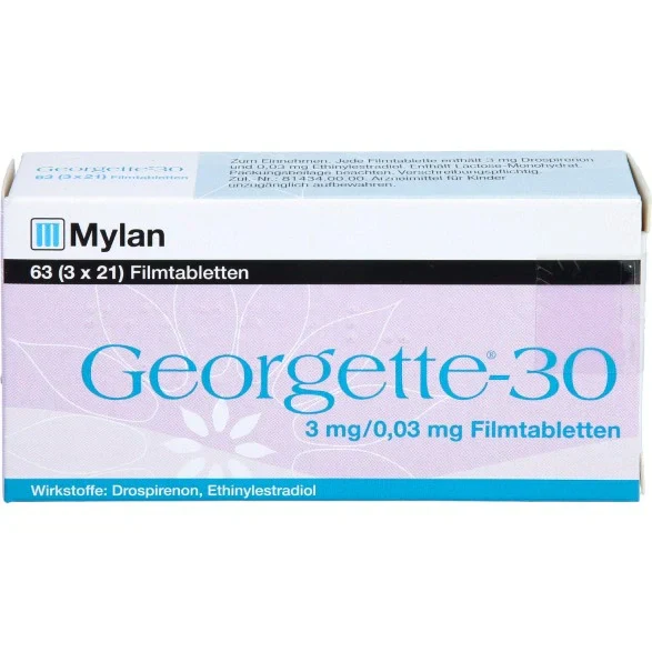 Georgette-30 3mg/0.03mg — Digitales Rezept
