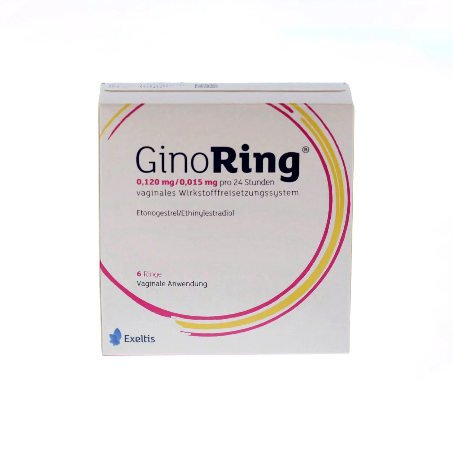 Ginoring 0.120/0.015 mg 24h — Digitales Rezept