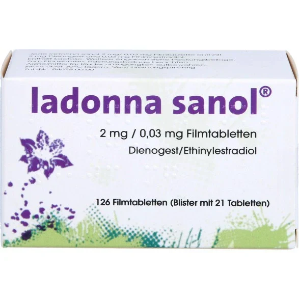 Ladonna Sanol 2mg/0.03mg — Digitales Rezept