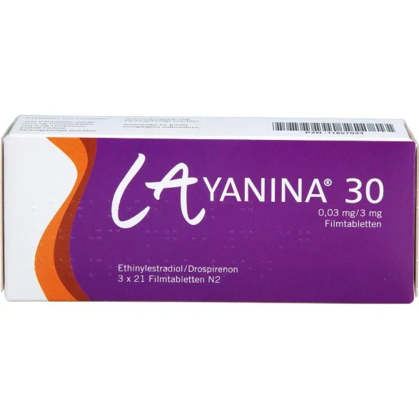 Layanina 30 0.03mg/3mg Fta — Digitales Rezept