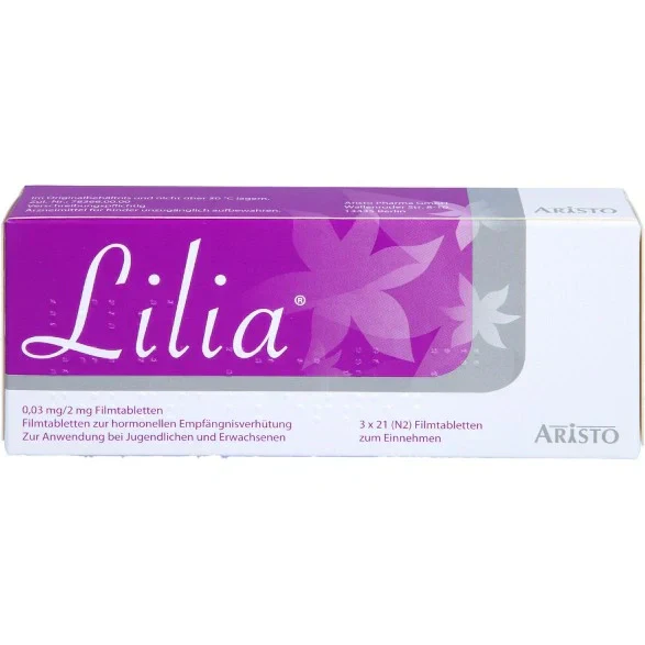 Lilia 0.03mg/2mg — Digitales Rezept