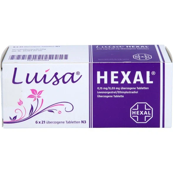 Luisa Hexal 0.15mg/0.03mg — Digitales Rezept