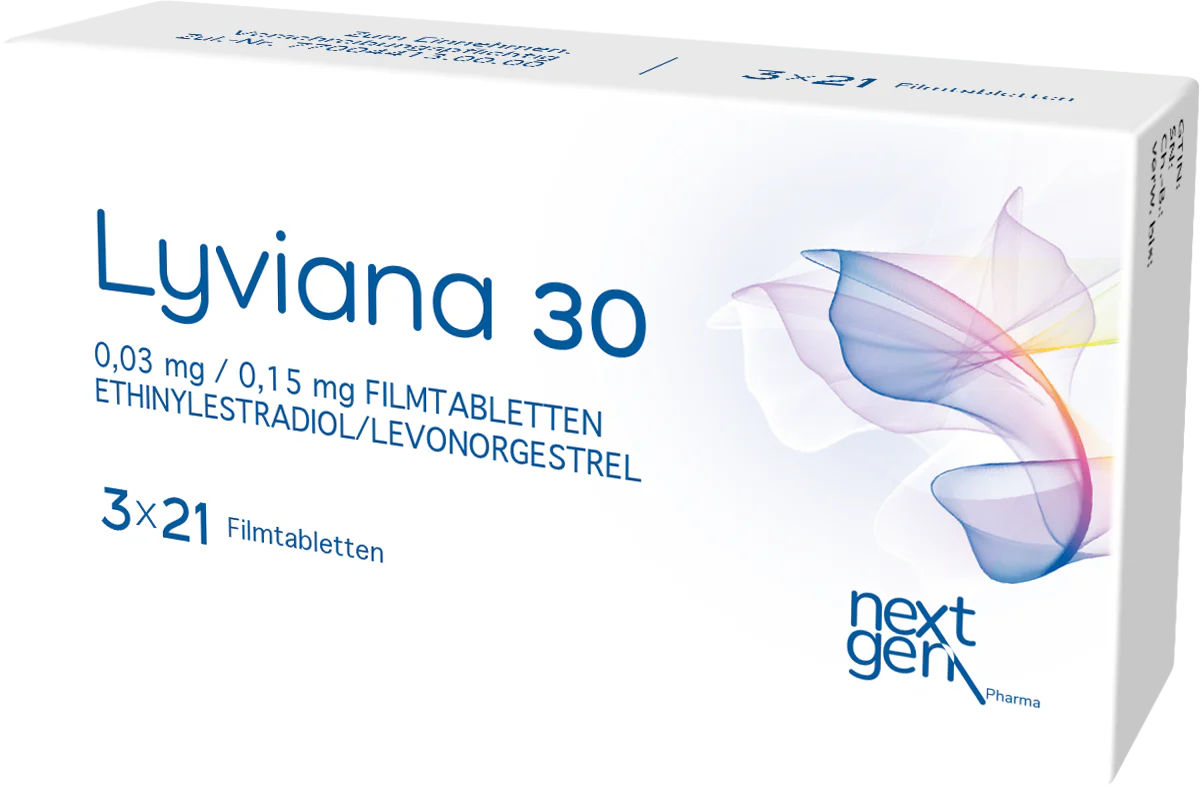 Lyviana 30 0,03 mg/0,15 mg — Digitales Rezept