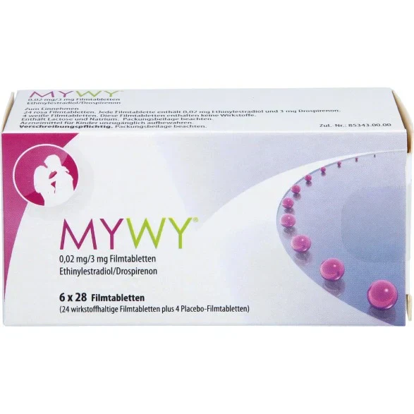 Mywy 0.02mg/3mg Filmtabl — Digitales Rezept