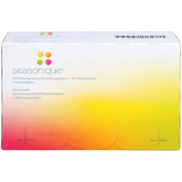Seasonique 150/30 Ug+10 Ug — Digitales Rezept