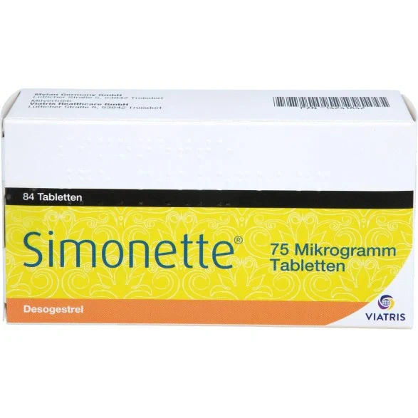 Simonette 75 Mikrogramm — Digitales Rezept