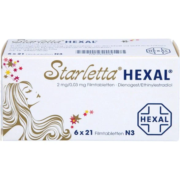 Starletta Hexal 2mg/0.03mg - Image 2