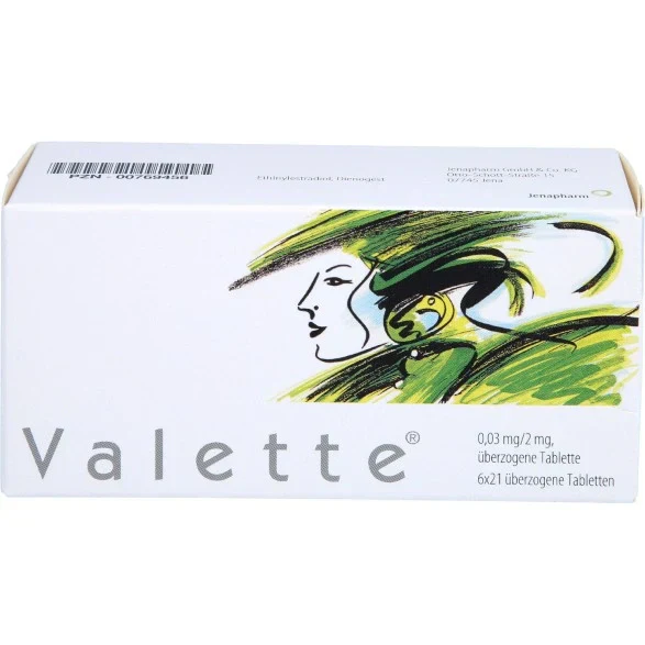 Valette 0.03mg/2.0mg — Digitales Rezept