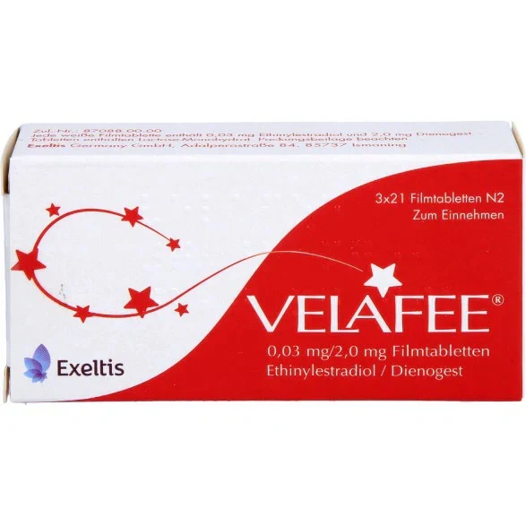 Velafee 0.03mg/2mg Filmtab — Digitales Rezept