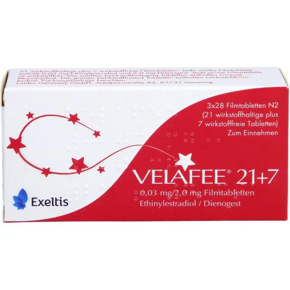 Velafee 21+7 — Digitales Rezept