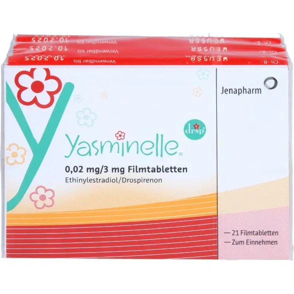 Yasminelle 0.02mg/3mg Film — Digitales Rezept